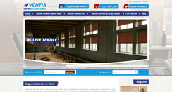 Desktop Screenshot of jaluzeleverticale.ventia.ro